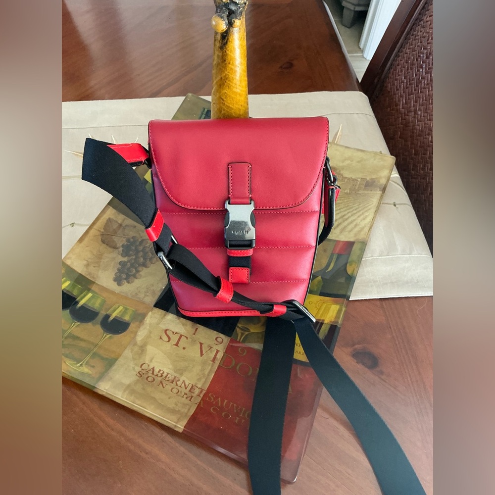 Men’s Red Side Bag